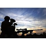 Sharpshooter (In Iraq Sunset) Art Poster Print - 11x17