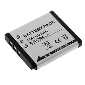 High Capacity KLIC-7004 Digital Camera Replacement Lithium-Ion Battery Compatible with Kodak KLIC-7004; Fuji NP-50,... by Bargaincell