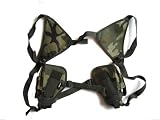 Camoflage Double Draw Shoulder Holster