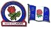 Blackburn Rovers Pin Badges