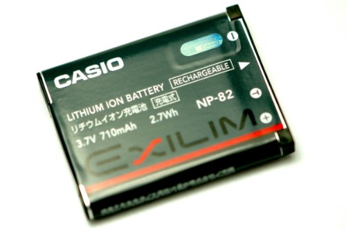 Casio NP-82 Akku für EX-Z1 / EX-Z2 / EX-Z270 / EX-Z280 Nachfolgemodell NP-80 mehr Kapazität
