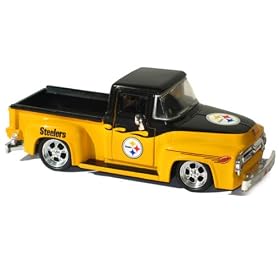 Upper Deck Collectibles NFL 1956 Ford F-100 Pick Up Truck - Pittsburgh Steelers