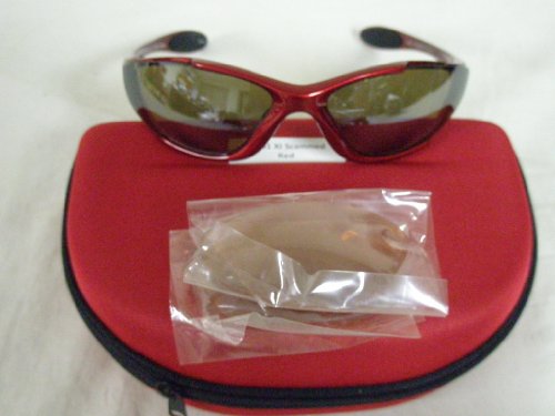 Sundog XI Scammed Red Sunglasses For Golf 