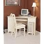 Desk - Antique White (Antique White) (50" W x 28" D x 30 1/4" H)
