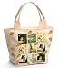Garden Bird Zippered Canvas Gardening, book, picnic Tote Bag Purse by Marjolein Bastin