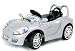 Kids
Ride
On
Car
Silver
Sport
Coupe
Style
Electric
Battery
Toy