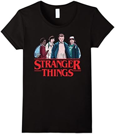 Women's Strang-er thing-s hot trend t shirt Small Black