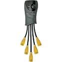 Power Sentry S10056800103/17 ShopLogic Power Squid Surge Protector (Black/Yellow)