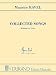 Maurice Ravel - Collected Songs - Medium/Low Voice (Universal JV Classical)