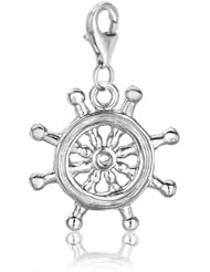 Sterling Silver clip-on helm charm