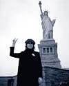 John Lennon (Statue of Liberty, New York City) Music Poster Print - 24" X 36"