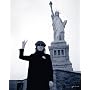 John Lennon (Statue of Liberty, New York City) Music Poster Print - 24" X 36"
