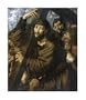 Christ Bearing The Cross by Jan Sanders Van Hemessen. Size 18.21 inches width by 21.75 inches height. High Quality Art Poster Print