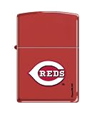 Zippo Lighter MLB Cincinnati Reds Red Matte