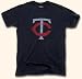 Minnesota Twins Retro Twin Cities TC Logo T-Shirt by Red Jacket