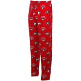 NCAA Men's Georgia Bulldogs Supreme Knit Pants (Red, Large)