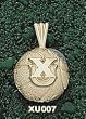 Xavier Univ "Xu" Basketball Charm/Pendant