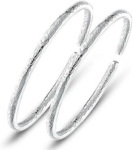 StMen Women's Bohemian Silver Bracelet 999 Silver Jewelry