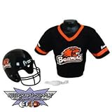 Oregon State Beavers NCAA Football Helmet and Jersey Set