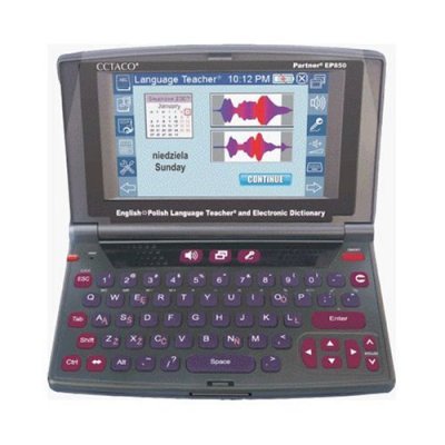 Ectaco Partner English-Polish Talking Electronic Dictionary and Audio Phrasebook - Ectaco EP850