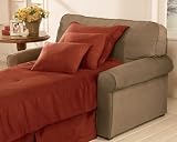 Contemporary Mocha Intermission Chair and a Half W Sleeper