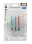 Nintendo DS Star Wars Lightsaber Stylus 3 Pack