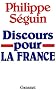 Discours pour la France