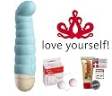 FunFactory Mini-Vibrator Little Paul (Pool Blue) Luxus Paket inkl. Gleitgel & Liebeskugeln