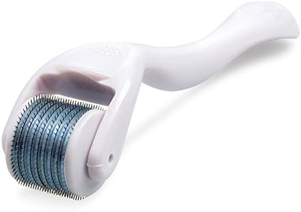 NBW Derma Roller - 0.75 mm 540 Needles High Quality Surgical Stainless Steel Microneedle Roller for Face and Body Micro Needle Roller for Face, Eyes, Wrinkles, Fine Lines, Blackheads, Acne Scars, Enlarged Pores, Cellulite and Stretch Mark Removal - Skin Care Treatment for Pigmentation, Hair Loss, and Scalp