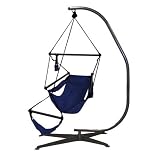 Hammaka Hammocks Suelo Stand/Aluminum Chair Combo - Midnight Blue