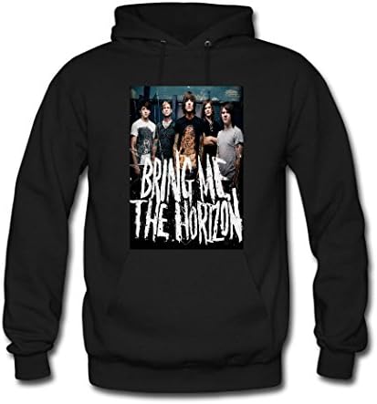 Fanging Design Bring Me The Horizon Big Boys Graphic Hoodie, Custom Sweatshirt Medium Black