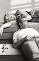 Flutesong, Marilyn Monroe and James Dean Art Poster Print by Paul Gasenhemier, 24x36