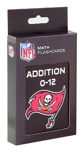 NFL Tampa Bay Buccaneers Addition Flash Cards