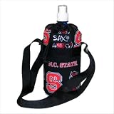 NC State North Carolina State University Wolfpack Water Bottle Holder Sport Bottles - GIFT IDEA for Fitness Golf Golfers Soccer Workout Gifts and Gift Ideas For Him Her Athletes Man Men, Women, Ladies Alumni Runners Joggers
