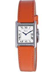 Freelook HA1531/3A Womens Orange Leather Strap Watch