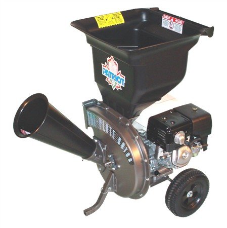 Patriot Products CSV-3090H 9 HP OHV Honda GX Gas-Powered Wood ChipperLeaf Shredder