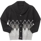 ジンボリー GYMBOREE/ アーガイルカーディガン ブラック トップスカーディガン L【並行輸入】