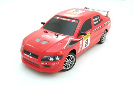 Mitsubishi Lancer Electric RTR Rc Car 1/10 4116 4MK92L Mitsubishi Lancer Electric RTR Rc Car 1/10