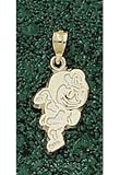 Anderson Jewelry Ohio State Buckeyes Brutus 5/8 Gold Charm