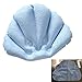 Inflatable Bath Pillow with Suction Cup 2pcs â€“ Terry Cloth Covered for Extra Comfort