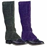 intrepid International Deluxe Suede Velcro Half Chaps