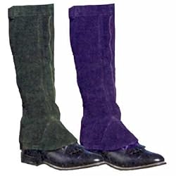 Deluxe Suede Velcro Half Chaps