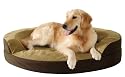 Dolce Vita Therabed Oval Heated Pet Bed, Large, 41" x 30" x 8"