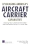 Leveraging America's Aircraft Carrier Capabilities: Exploring New Combat and Noncombat Roles and Missions for the U.S. Carrier Fleet