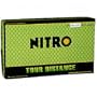 Nitro Tour Distance Titanium Yellow Golf Balls, 15 ball pack