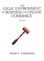 Legal Environment of Business and Online Commerce, The (5th Edition)