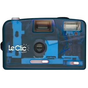 Keystone LeClic 35mm Camera, Translucent Blue