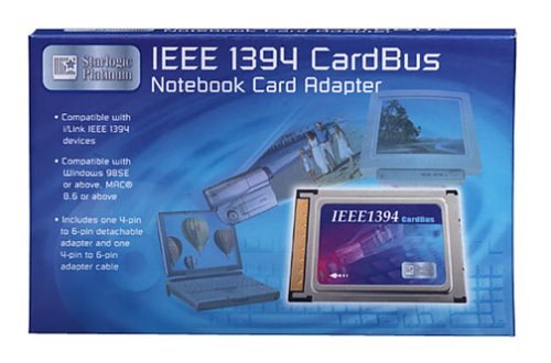 Star Logic IEEE 1394 CardBus Notebook Card Adapter (11000214)