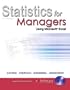 Statistics for Managers Using Microsoft Excel, Fourth Edition