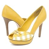 Anne Michelle Lethal02 Pumps 6.5 Yellow